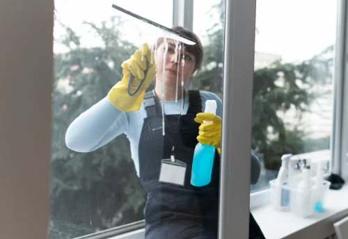 Nettoyage de vitres intérieures et extérieures à Maillé